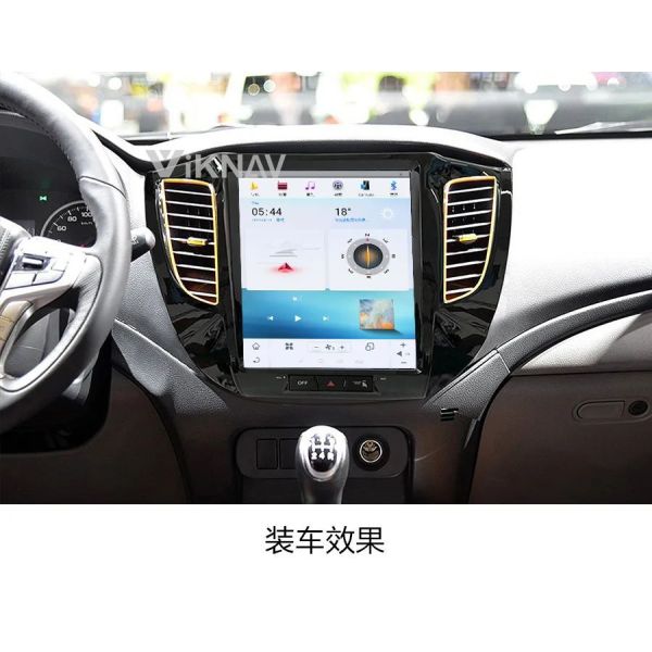 For 2015-2018 Mitsubishi L200 12.1Inch Android Car radio Navigation GPS Multimedia DVD Player Wireless Carplay 4G BT DSP
