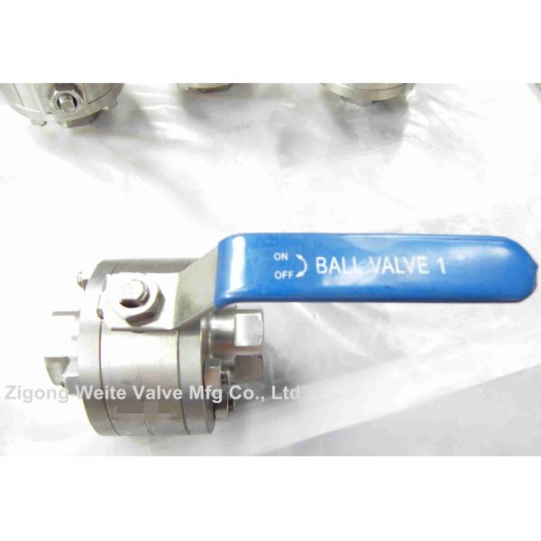 Stainless Steel Floating Ball Valve Threaded Ends Full Bore Ball Valve