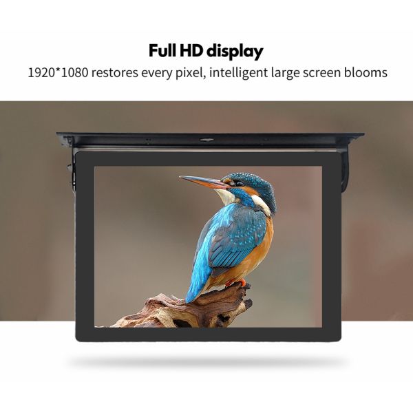 FHD Roof Mount Aluminum Shell Bus LCD Advertising Player With CMS Software