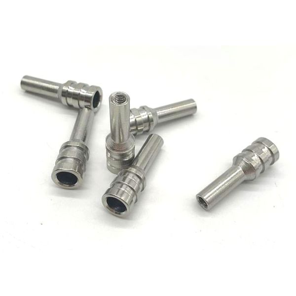 304 Stainless Steel Fixed Blade Shaft For Grinder Fixed Blade Knife Shaft For Coffee Machine Electrophoresis CNC Lathe Machining Parts , hex rivet nut fastenal 6x31.6mm