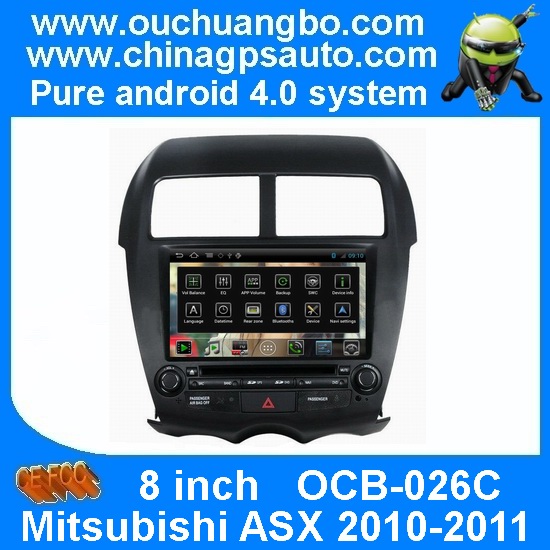 Ouchuangbo HD Video DVD Android 4.0 for Mitsubishi ASX 2010-2011 Car Multimedia Radio Player S150 System OCB-026C