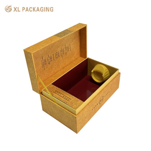XL Packaging Custom Packaging Box Factory Custom Printing Whisky Wine Packaging Box Luxury Rigid Cardboard Gift Packaging Box
