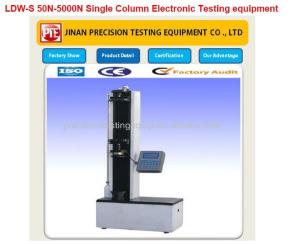 China LDW-S 50N-5000N Single Column Electronic Testing equipment wholesale