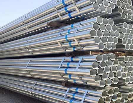 DIN 17175 Round Galvanized Steel Pipe Seamless 6-12m