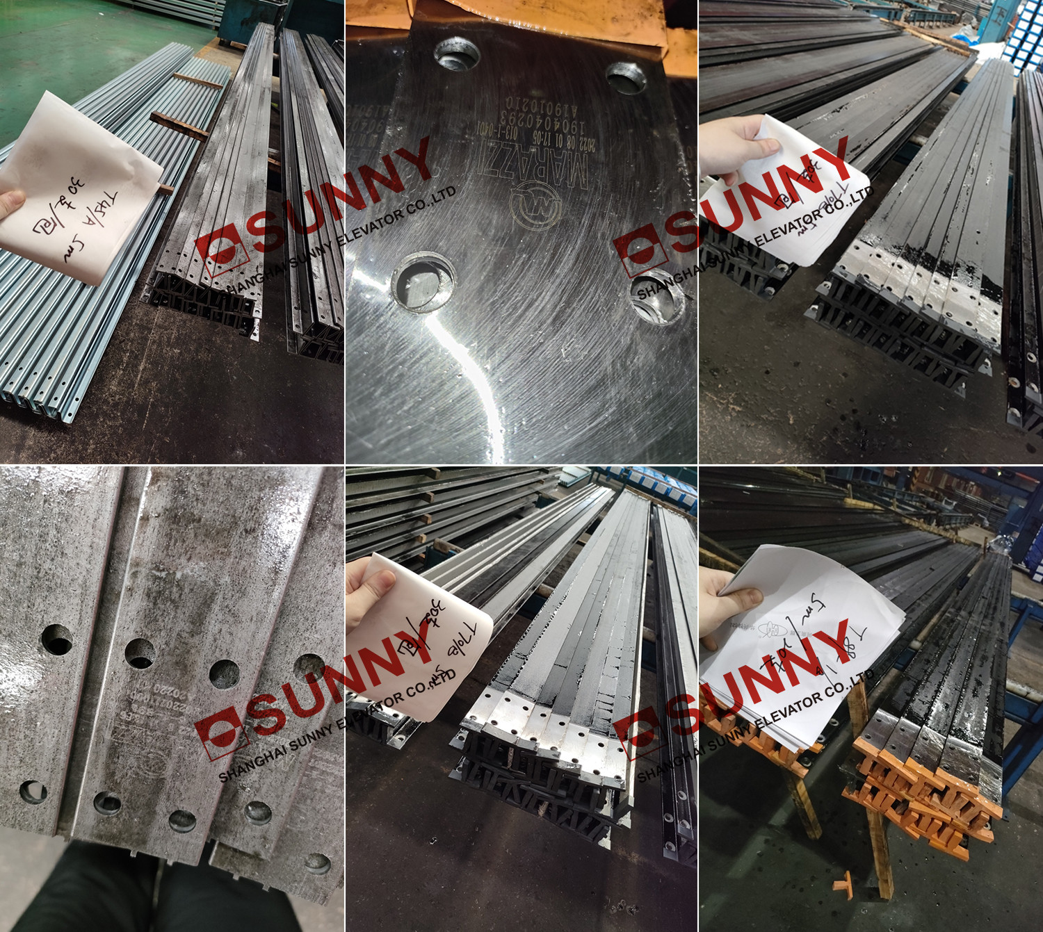 Elevator Hollow Guide Rail 78*60*16.4 Mm For Lift Elevator Components