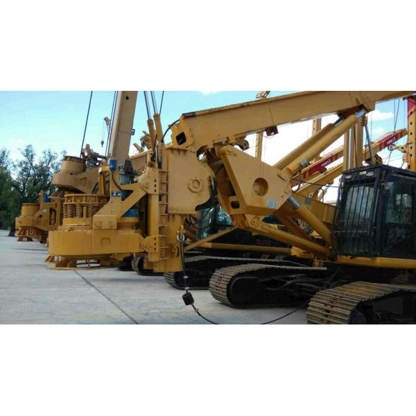 Micro piling Works 1200mm Drilling Diameter Small Hydraulic Piling Rig Machine With China Chassis