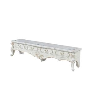 China Marble Solid Wood TV Cabinet And Coffee Table Set wholesale