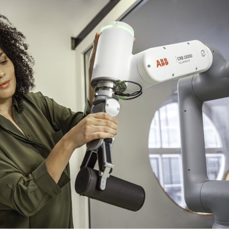 Collaborative AGV Robot 6 Axis Robotic Arm With Industrial Grip