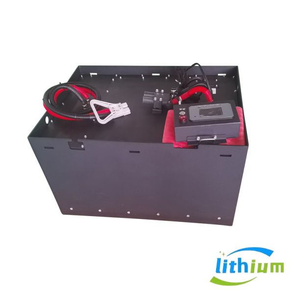 51.2V 346ah Lithium Iron Forklift Battery With Battery Storage Battery Charger 830X630X465mm