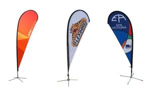 China OEM Outdoor Teardrop Banners Customized Printing For Promotion wholesale