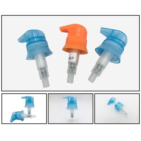 Smooth Manual Cosmetic Plastic Lotion Pump Black