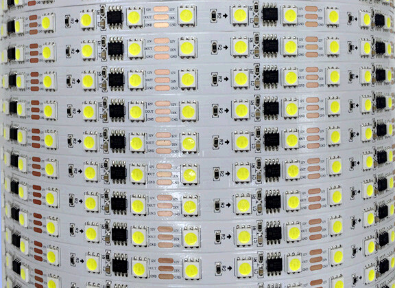 China addressable white LED Strip ws2811 30leds/m wholesale