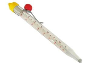 China Food Grade Instant Read Thermometer , Heat Resistance Glass Candy Thermometer wholesale