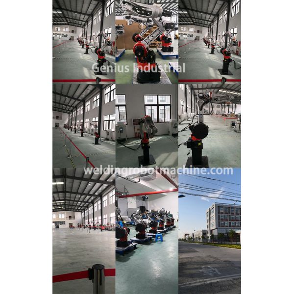 Compact Articulated MIG Welding Robot , Mig Welding System Six Axis Long Service Life