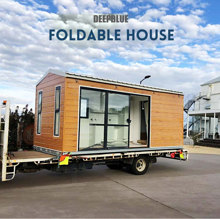 AU/NZ Standard High Best Quality Prefabricated Modular Home Light Steel Frame Foldable House Granny Flat