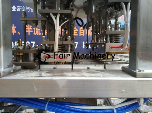 8KW SS316 Cup Filling Sealing Machine 6 Cups For Granule 5400B/H