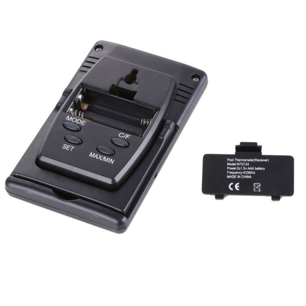 Wireless Digital Swimming Pool SPA Floating Thermometer with Indoor Temperature Floating Pool and Spa Thermometer MS0122