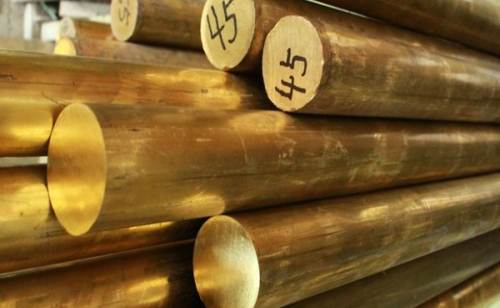 2m C95400 Alloy Round Bar , ASTM B280 Aluminum Bronze Bar Stock