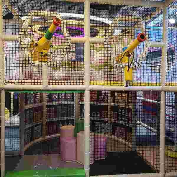 Indoor Ball Blaster Cannon for Kids with Sound Effects