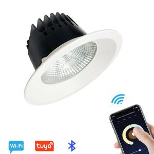 WIFI Bluetooth Smart LED Recessed Lighting , Commercial Recessed Downlight With
