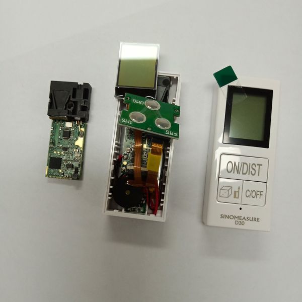 Laser Rangefinder Components Miniature Laser Distance Sensor Short Range LCD Display