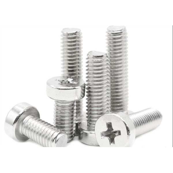 M1-M30 Stainless Steel Machine Screws , ASMEB18.6.3 Flat Head Phillips Machine Screw