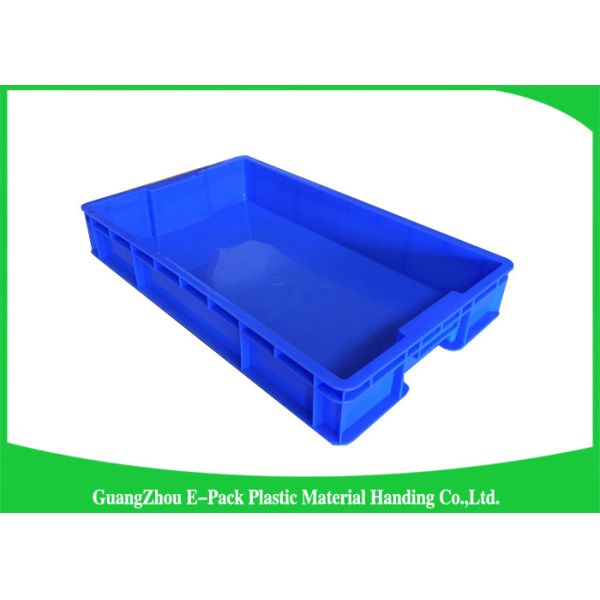 Reusable Large Plastic Storage Containers , Standard Stackable Plastic Storage Bins