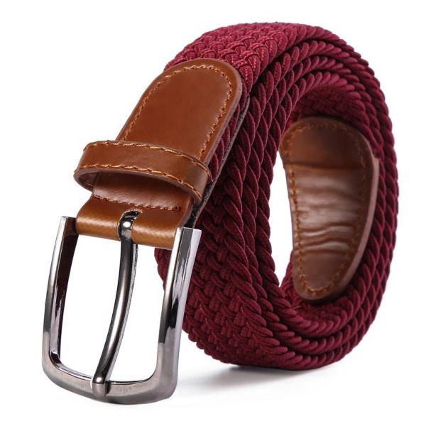Polypropylene Ladies Elasticated Belt 105cm Unisex Rubber Weave