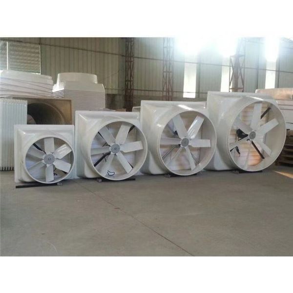 Source Factory Automatic Ventilation Louvers Fiberglass Fan /frp Exhaust Fan With Factory Price in China