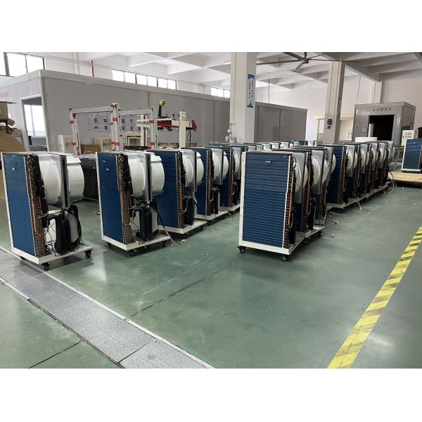 Easy Operation Portable Air Conditioner Touched Screen Stand Up Air Conditioner