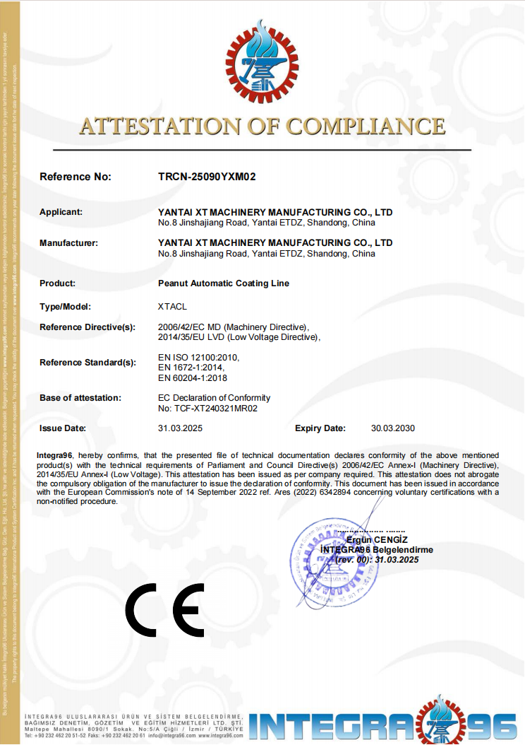 Commercial Coated Peanut Frying Production Line Coated Peanut Frying Processing Equipment