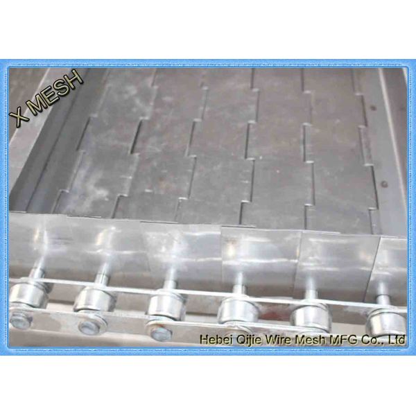 Metal Flat Flex Blacking Conveyor Belt Wire Mesh Automatic 201 Stainless Steel