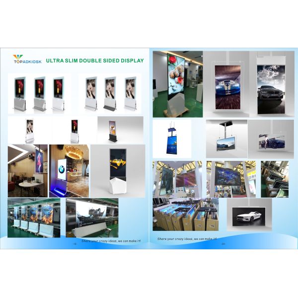 Ultrathin Moveable Digital Signage