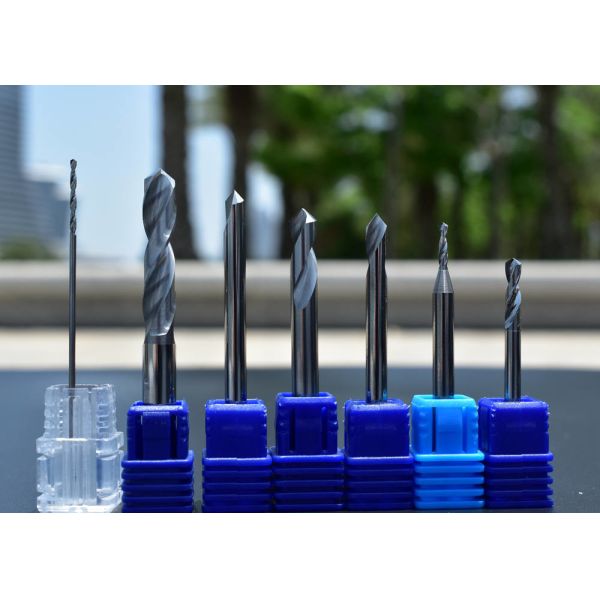 Round Shank Tisin Coating 5mm Tungsten Carbide Drill Bits