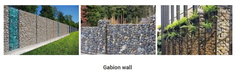 6mm Galfan Zinc 95% Al 5% Gabion Cage Retaining Wall