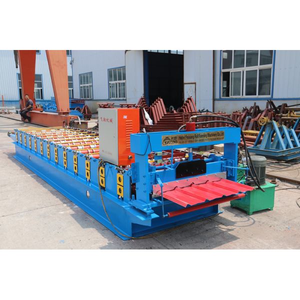 840 IBR Making Machine / Colour Coated Roofing Sheets Machinery For Roof Panel Material