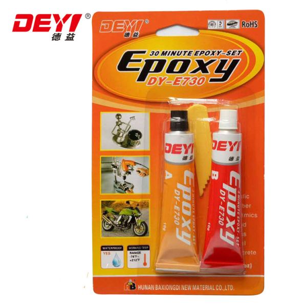 RoHS Certified Epoxy Adhesive For Hardware And Motorcycle Full Curing Time Of 24 Hours