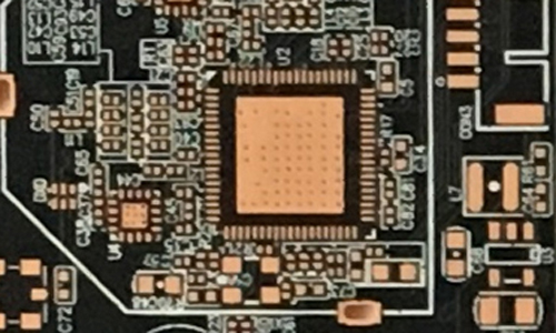 Black Solder Multilayer PCB Board Gold Plating Surface Treatment ISO/TS16949 UL RoHs