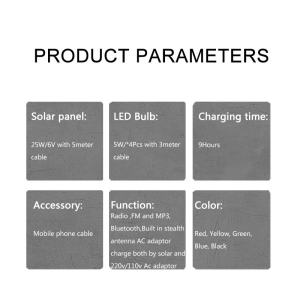 Home Lighting Solar Portable Generator Mini Kit Panel Solar Power Station For Camping