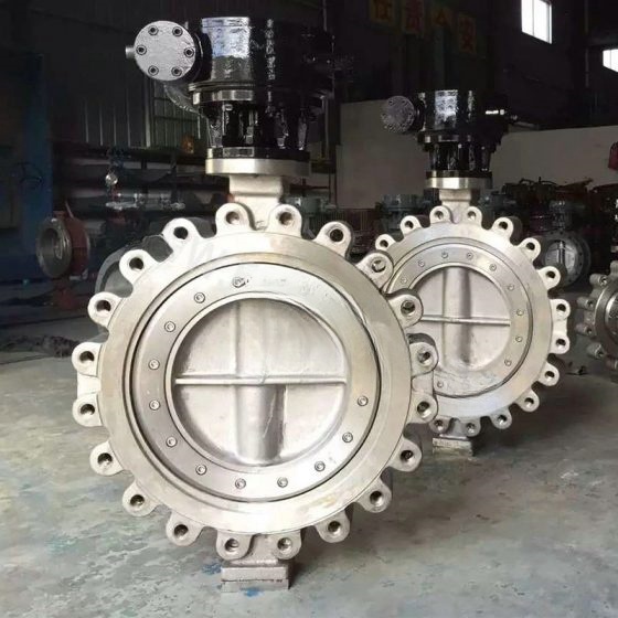 Lug-Type Soft-Seal Butterfly Valves Are Used In Piping Systems