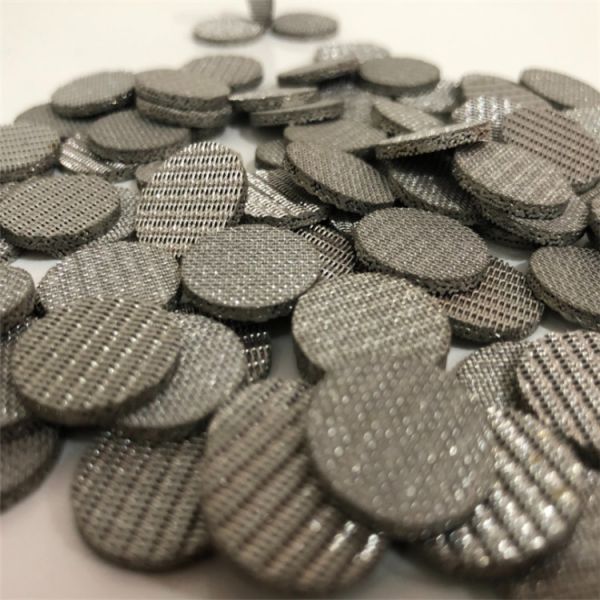 Single Layer Rustproof 302 321 Stainless Steel Mesh Filter Discs