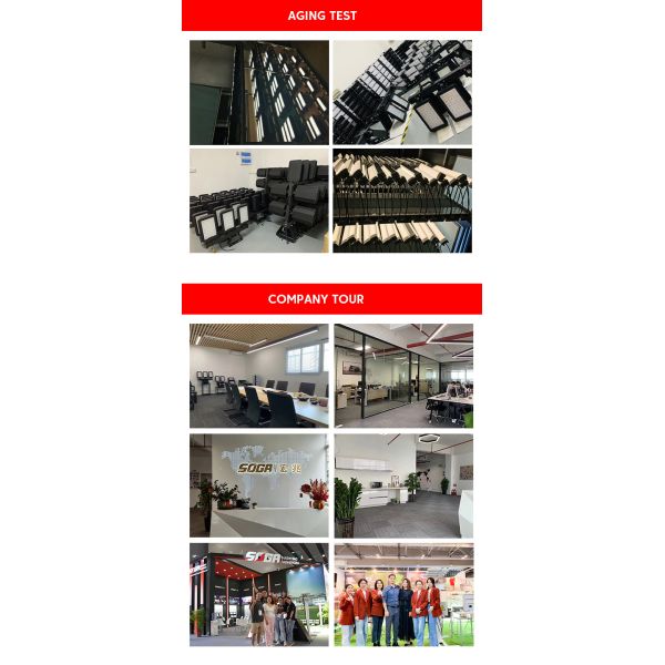 Black Housing LED Football Field Lights 3000K-6000K High Lumen Efficiency