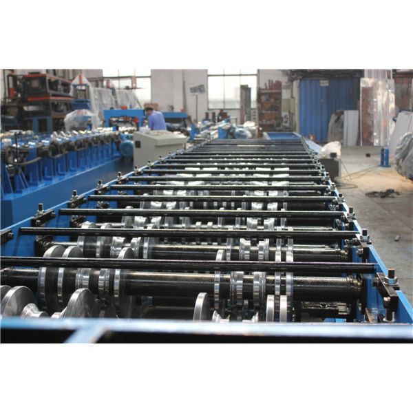 5.5kw Steel Sheet Floor Deck Roll Forming Machine 2 Year Guarantee
