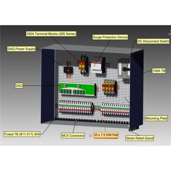 26 1out 500vdc Solar Related Products Longmax Pv Combiner Box With 4 In And 1 Out for wiring blocks