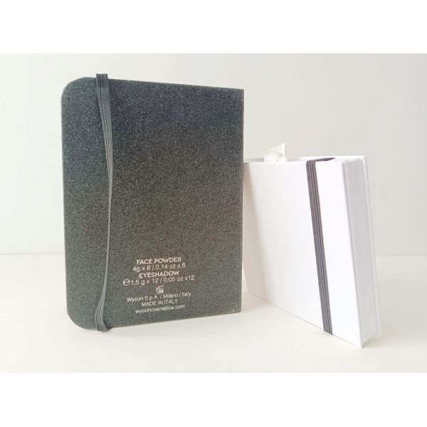 Mini Custom Eyeshadow Palette With Mirror 4 Color Make Up Cosmetic Packaging