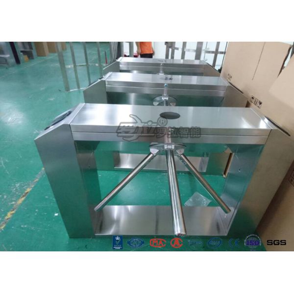 Pedestrian Turnstile Gate With ID/IC Reader Access Control Time Attendence System