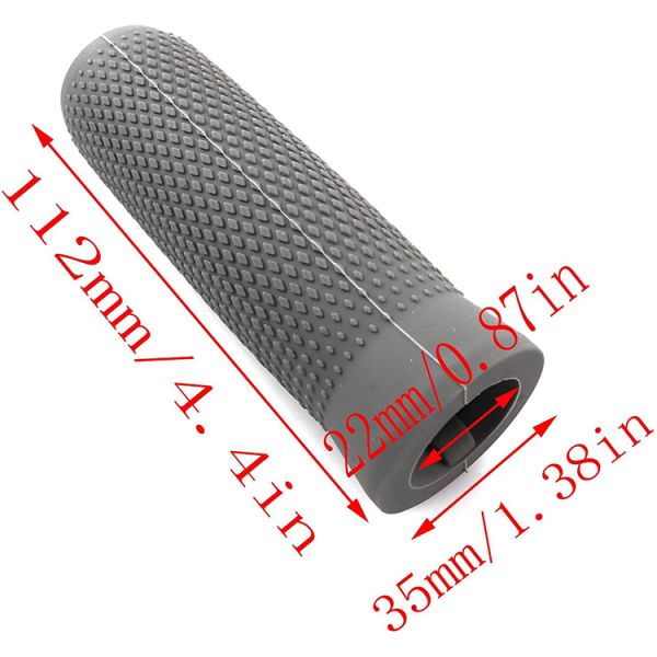 Silicone Electric Scooter Handlebar Covers Handlebar Protector Accessories Handlebar Grip Compatible for Ninebot MAX G30