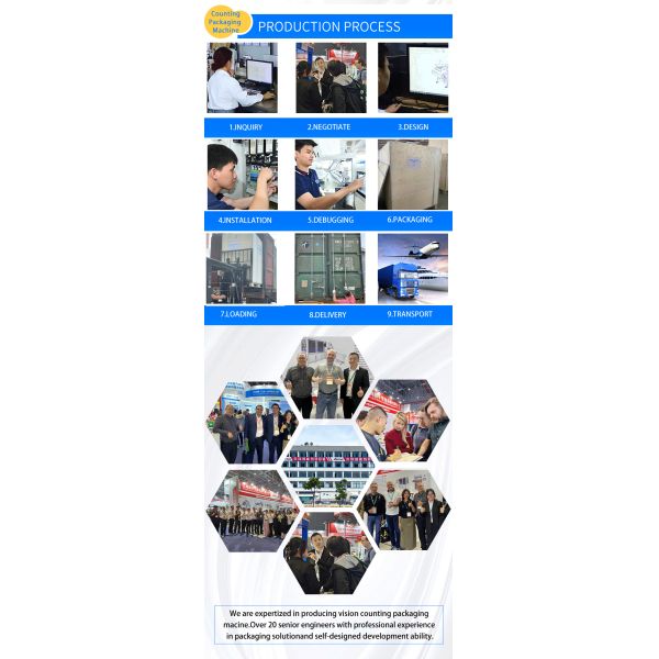 Automatic Bag Counting Packing Machine for Large Quantity Part Packing Easy Operation