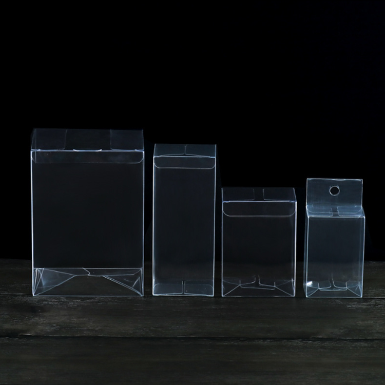 Small Electronic Clear Custom Printed Plastic Boxes