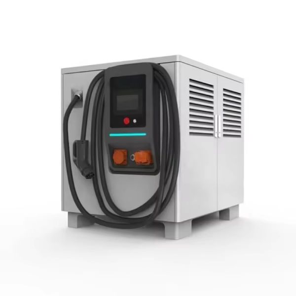 CCS2 CCS1 GB/T 65Kwh 60Kw Mobile EV Charger Liquid Cooling For Road Emergency